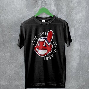 Cleveland Guardians Long Live Indian Chief Baseball Team Graphic T-Shirt 166